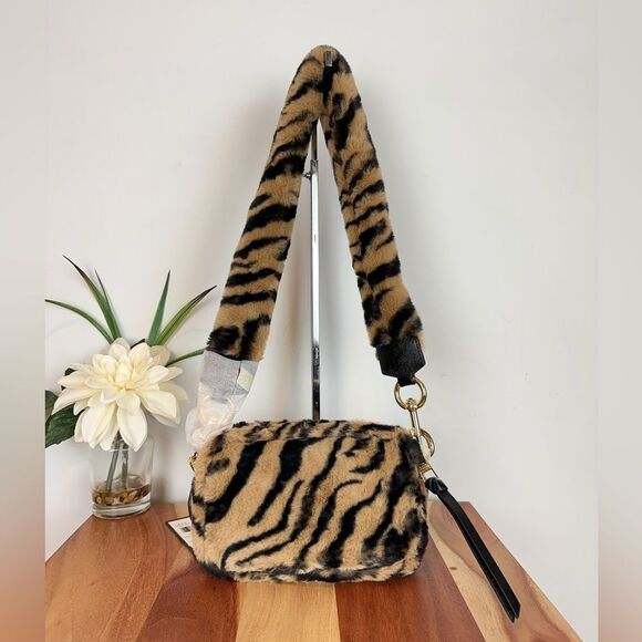 NWT Marc Jacobs The Snapshot Camera Bag - Natural/Black H161M01RE21 - Picture 5 of 11